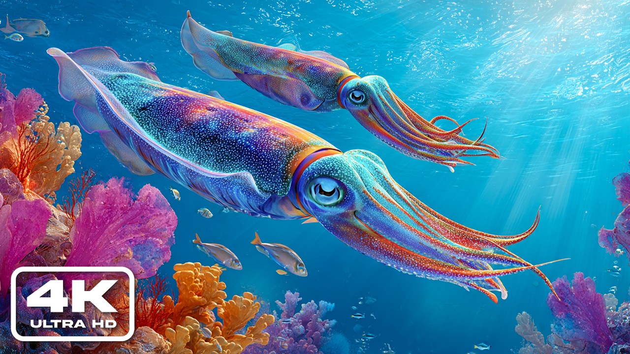 Luminous Ocean Habitats 4K (ULTRA HD) - Free Underwater Nature Documentaries
