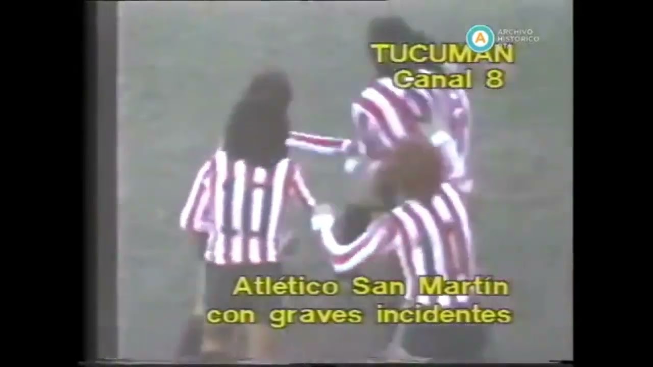 [1984] san martin 1 - 1 Atletico Tucuman
