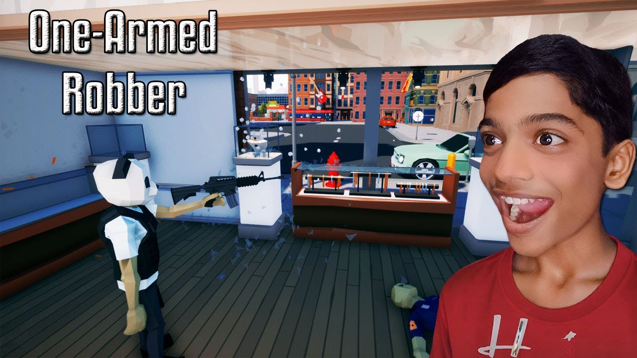 The Most Hardest game One armed Robber | Funthon