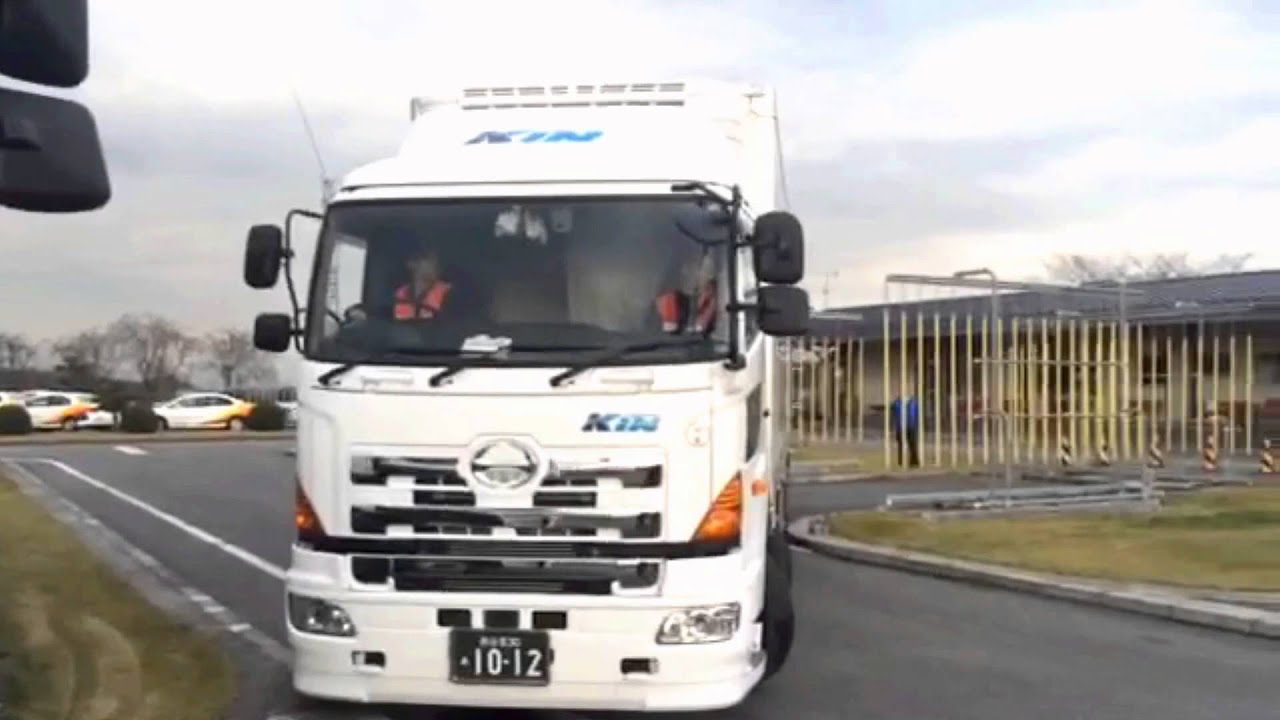 10ｔトラック車庫入れ講習