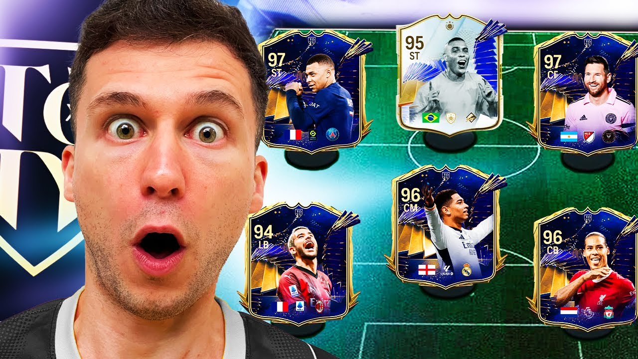 MONTEI UM TIME FULL TOTY NO EA FC 24 E DESTRUI NA WL 🔥🔥 ULTIMATE TEAM