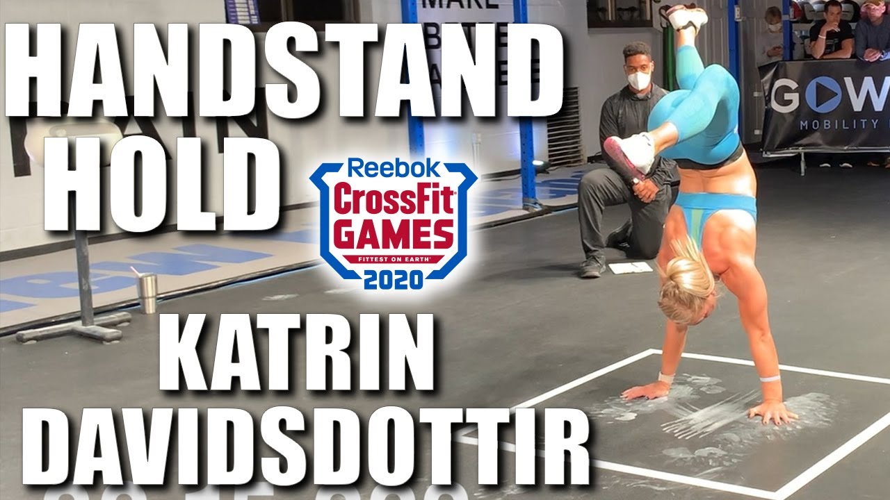 Handstand hold katrin davidsdottir event 6 crossfit games 2020