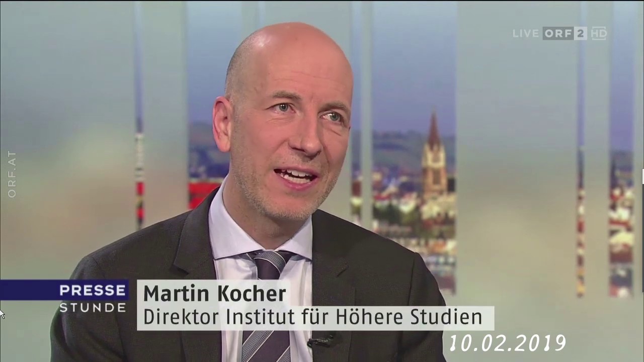 Papamonat ist leicht finanzierbar f&uuml;r Unternehmen sagt IHS Direktor Martin Kocher - Pressestunde