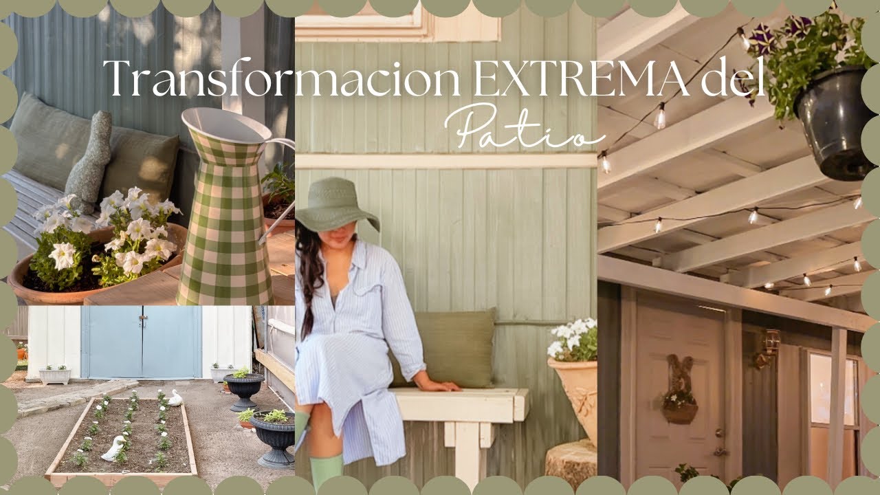 Transformación del Patio de nuestra Traila 🪴| El proyecto más grande hasta ahora 🪿 | Ana Quintero
