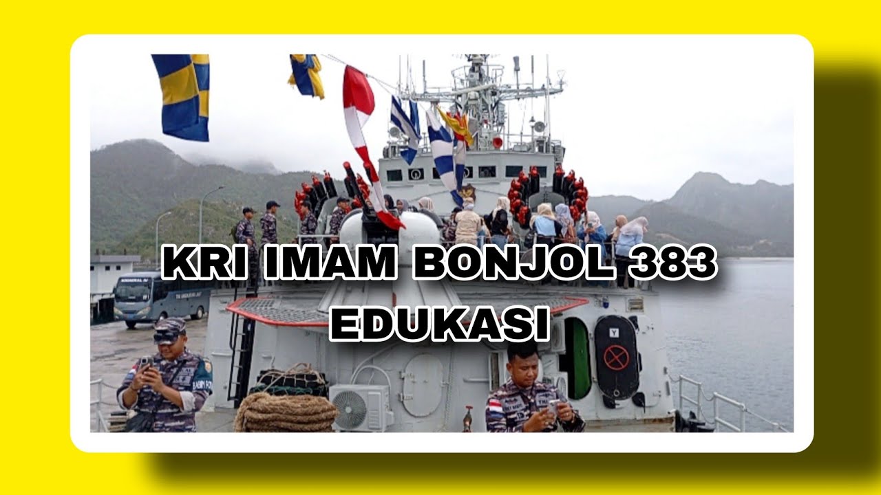 Open Ship KRI Imam Bonjol Provides Maritime Education in Natuna