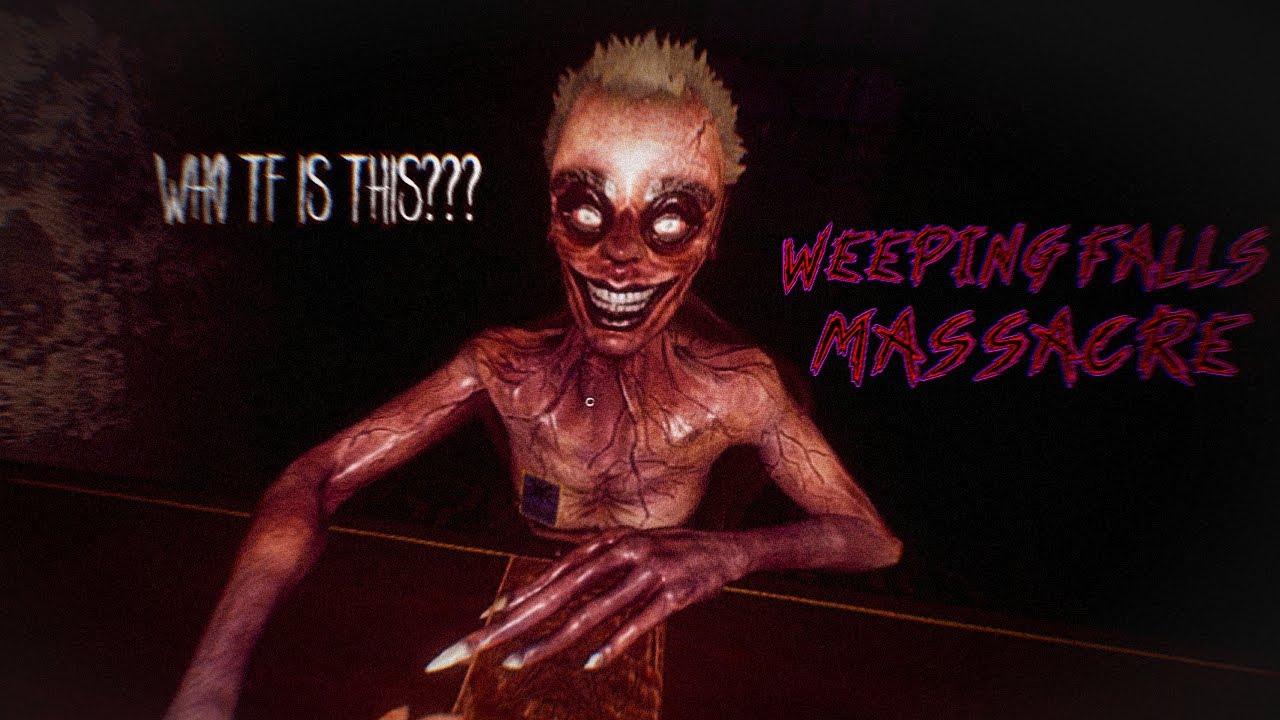 IMAGINE THIS GUY IS YOUR PRINCIPAL...yea[Weeping Falls Massacre Ending]