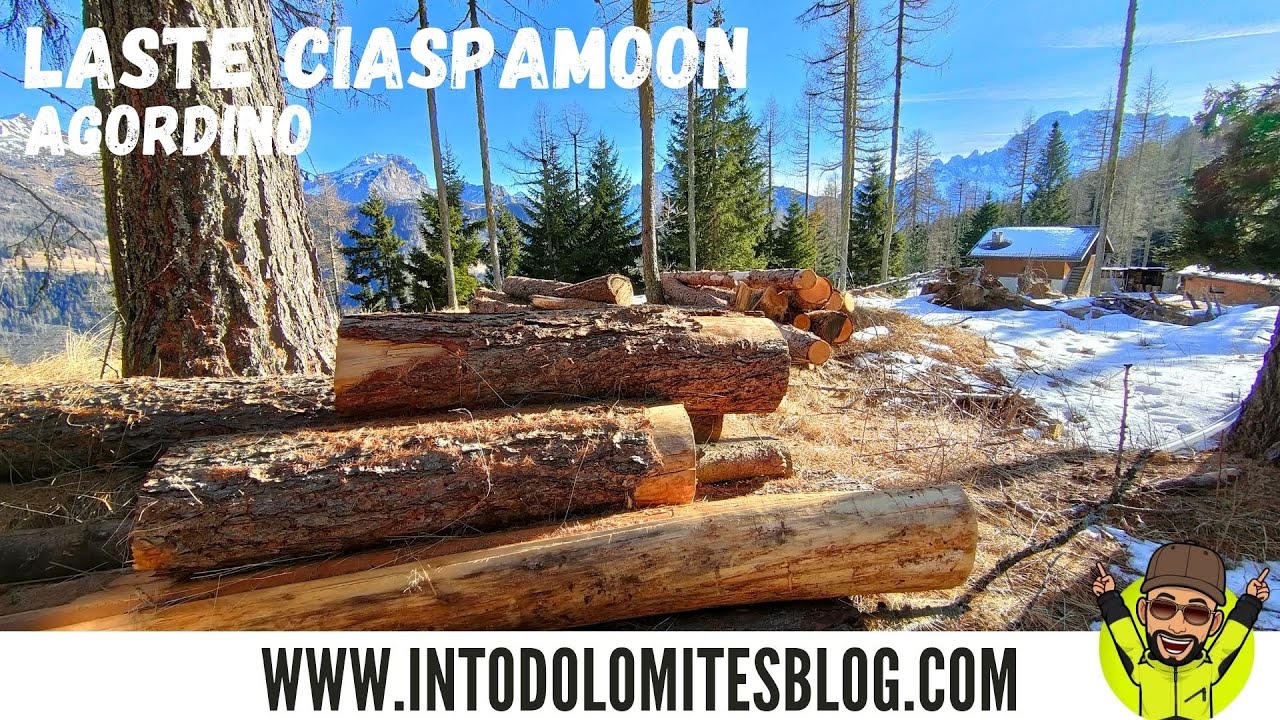 PERCORSO LASTE CIASPAMOON - AGORDINO
