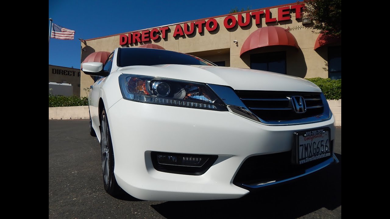 2015 Honda Accord Sport sedan video overview and walk around.
