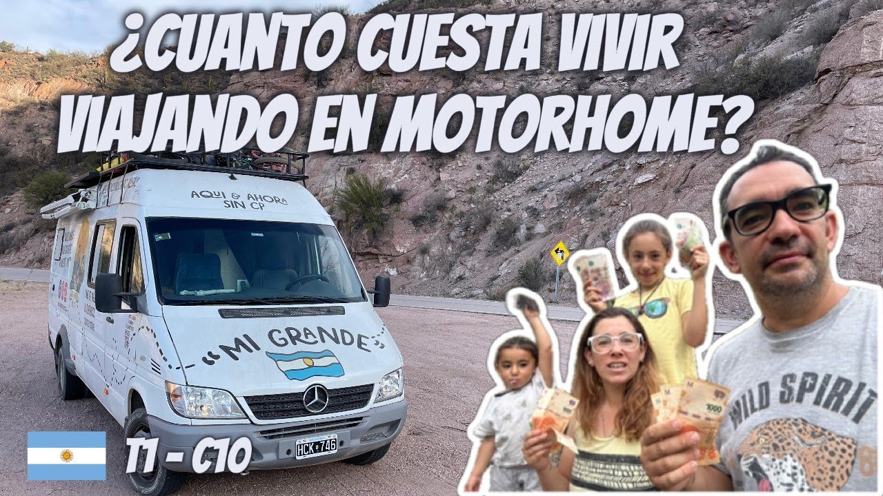 😱 T1-C10 Cuanto CUESTA REALMENTE vivir VIAJANDO en un MOTORHOME👉 Familia Viajera 🔴VIRAL🔴
