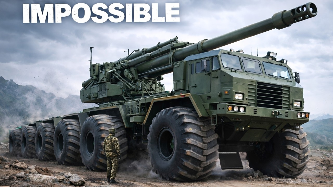 9 Massive Off Road Military Cannons Built for Extreme Terrain