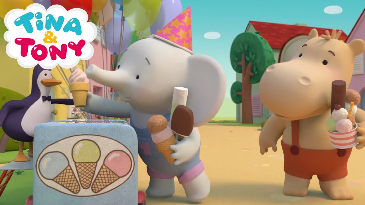 Mais c'est MON anniversaire! 🍨 | Tina & Tony | Compilation 1 heure | Saison 1 | Dessin animé