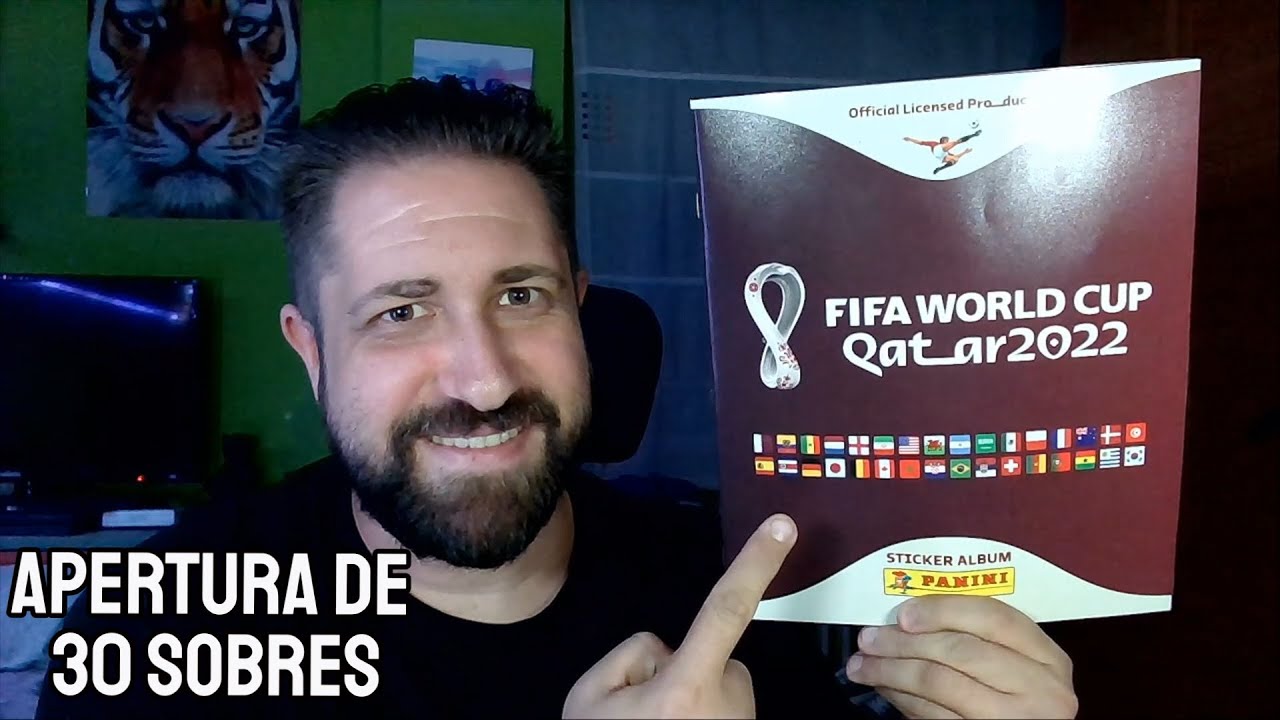 ASMR en ESPAÑOL | APERTURA DE 30 SOBRES DE CROMOS DEL MUNDIAL #2