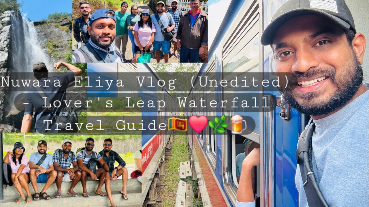Nuwara Eliya Vlog (Unedited) - Lover's Leap Waterfall Travel Guide #nuwaraeliya #travelguide #vlog
