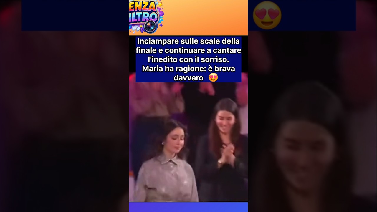 Inciampa in finale ma guarda come reagisce! 😍✨