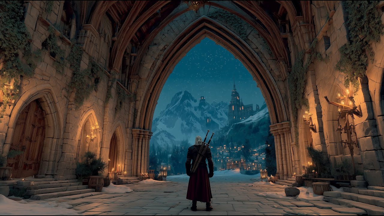 Средневековая фэнтези-музыка для глубокого сна | Медленный ночной покой