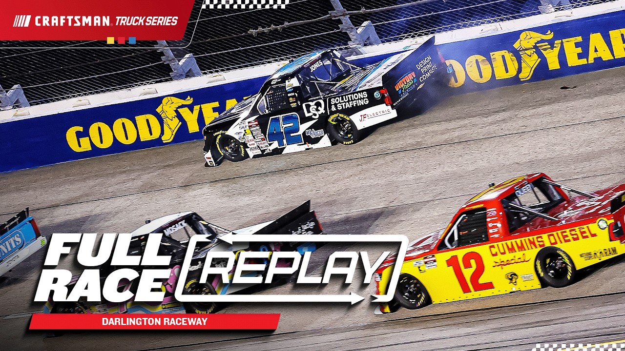 NASCAR Craftsman Truck Series Full Race Replay: 2026 Darlington Raceway