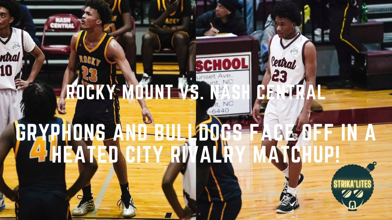 Rocky Mount faces Nash Central in a SPICY rivalry matchup! Full highlights!