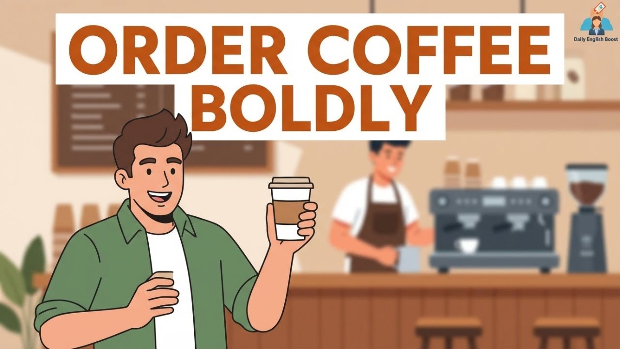 How to Order Coffee in English? | Coffee Shop Conversation Practice