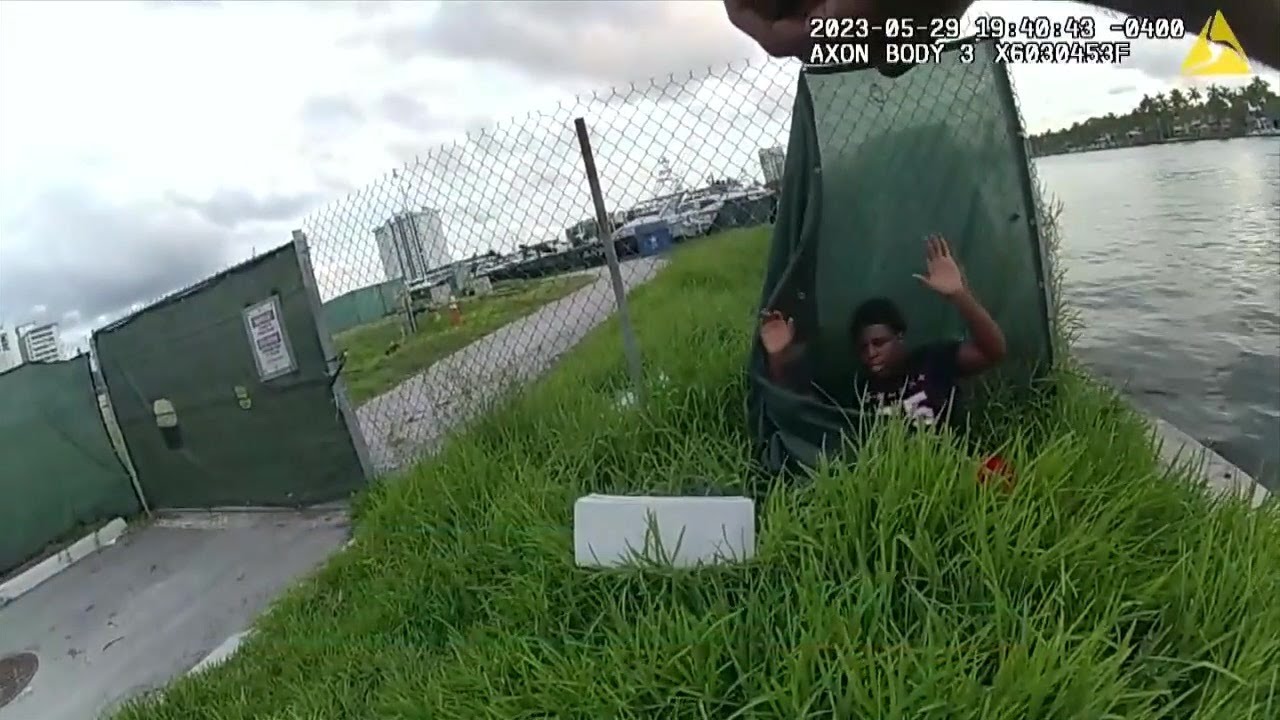Bodycam video shows police arresting Plantation High football player accused of shooting 2 teens
