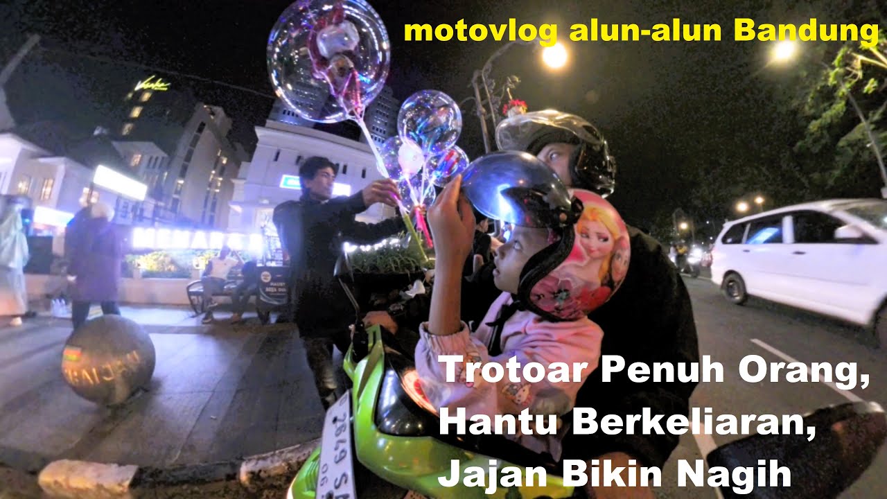 Keliling Bandung Malam Hari | Riding Santai Bareng Keluarga, City Night View