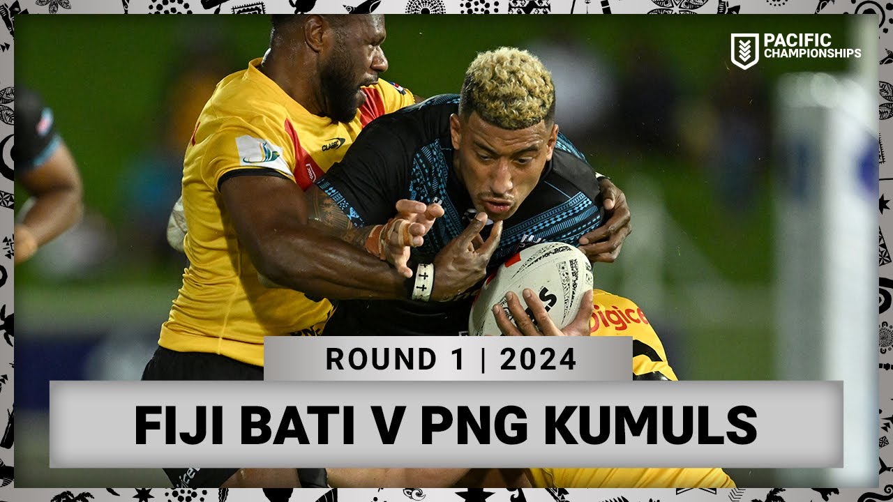 NRL Highlights | Pacific Championships 2024 | Fiji Bati v PNG Kumuls | Full Match Replay
