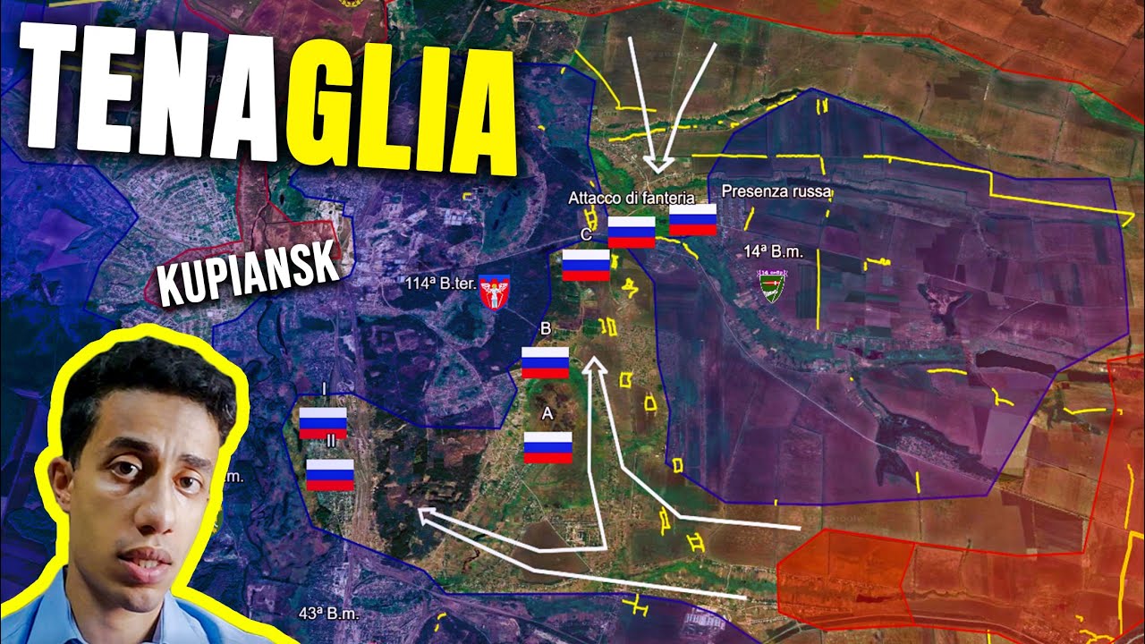 KUPIANSK: Penetrazione russa a est della città