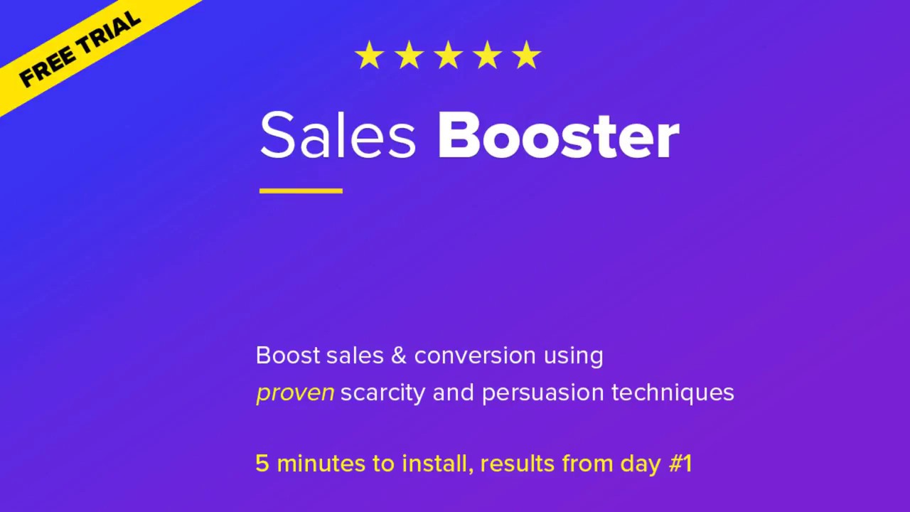 Sales Booster Shopify App