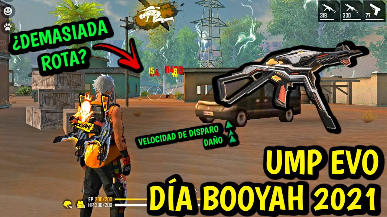 ESTO PEGA LA UMP D&Iacute;A BOOYAH 2021 AL NIVEL 4 - &iquest;EST&Aacute; MUY ROTA?