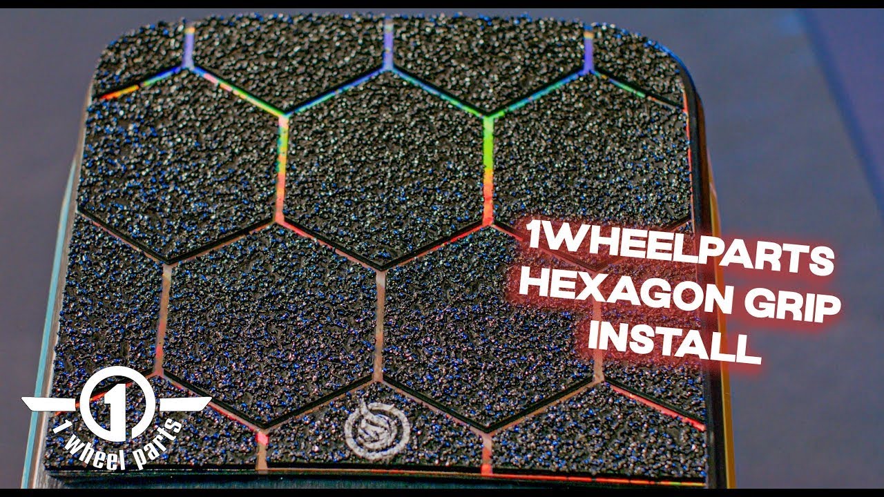 ONEWHEEL - 1WHEELPARTS HEXAGON GRIP TAPE INSTALL!