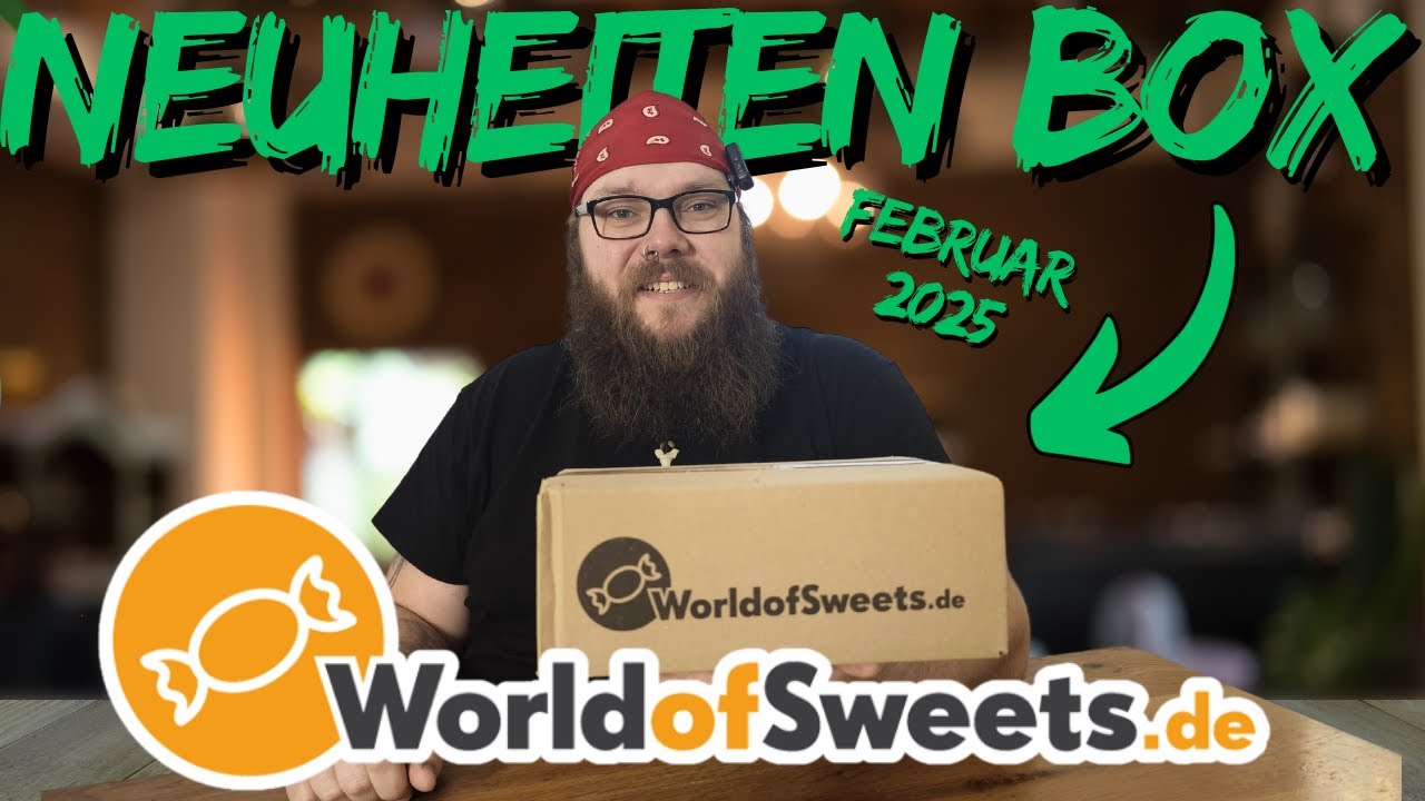 World Of Sweets Neuheitenbox Februar 2025 Unboxing & Taste-Test / Milford Red Band Jol's uvm!
