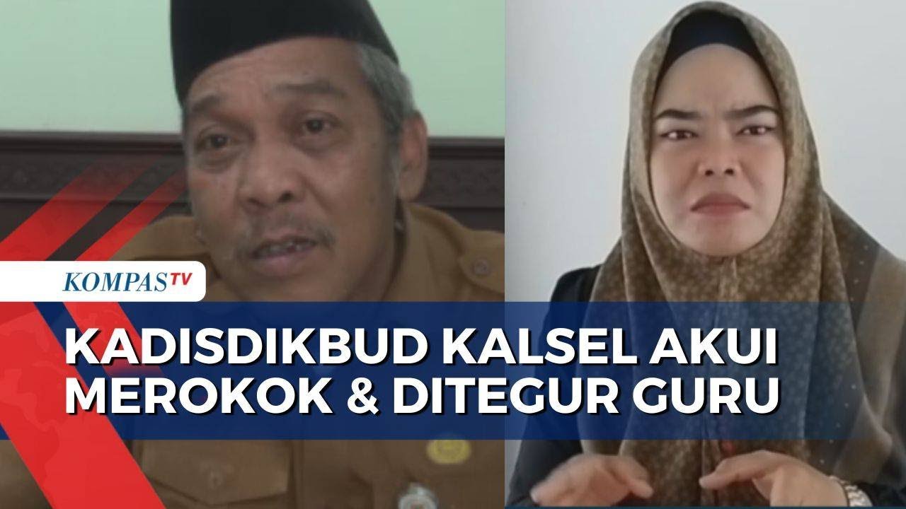 Guru Dirumahkan Usai Protes Kadisdikbud Kalsel Merokok, Kadisdikbud: Tidak Benar Usir Guru