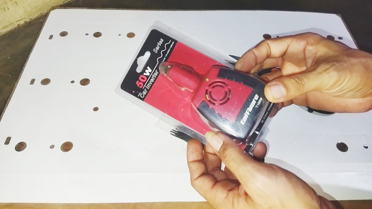 unboxing review inverter taffware 150 watt murah !! T150W