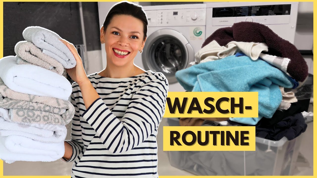 🧺 Wie ich erst mit 35 lernte Wäsche zu waschen!