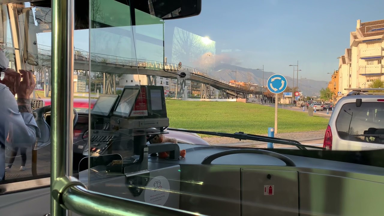 Autob&uacute;s L-78 destin&oacute; San Pedro de Alc&aacute;ntara hasta Puerto Banus en Marbella Espa&ntilde;a #spain #marbella