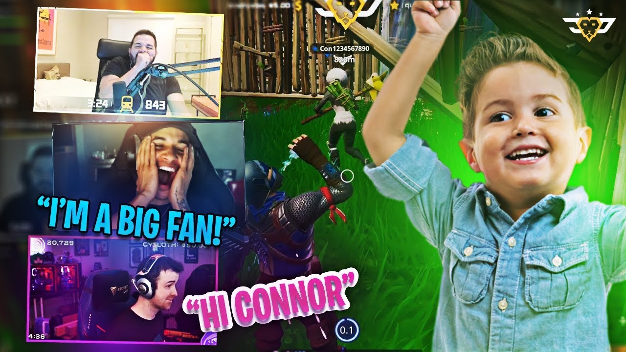 CONNOR MEETS DR LUPO AND JORDAN FISHER! (Fortnite: Battle Royale)