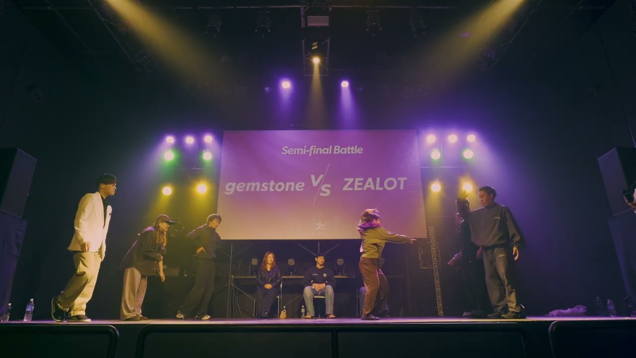 準決勝　gemstone vs ZEALOT SYMBOL KOBE vol.22 京阪神大学ダンスサークル連盟SYMBOL神戸
