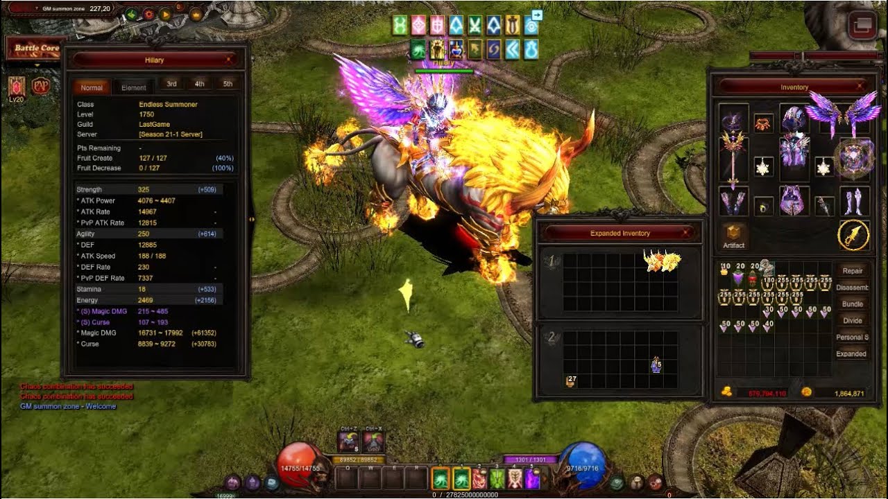 Full dame Pvm sum phép Mu Online seson 21.1.2 quá tệ
