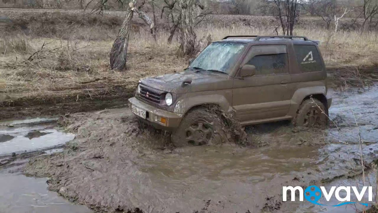 Pajero Junior покатушки