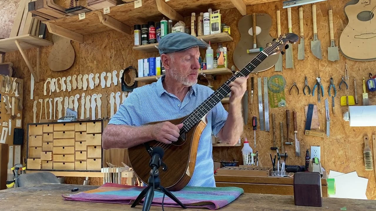 Erik Satie on the 6 string banjola - Gymnopedie #1