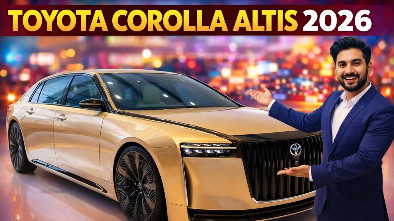 Toyota Corolla Altis 2026 🔥 Full Size Luxury Sedan | 1.8L Engine, Features, Mileage & Review || 
