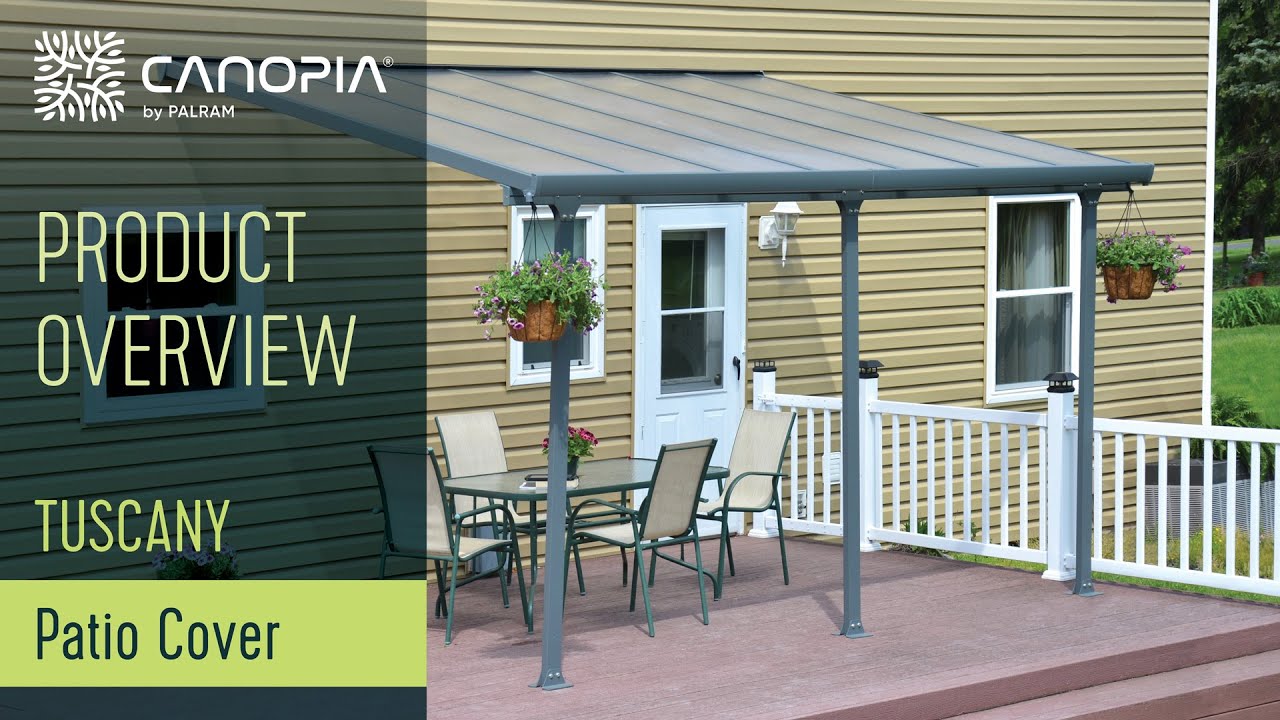 Tuscany™ Patio Cover - Pergola/Awning | Palram - Canopia