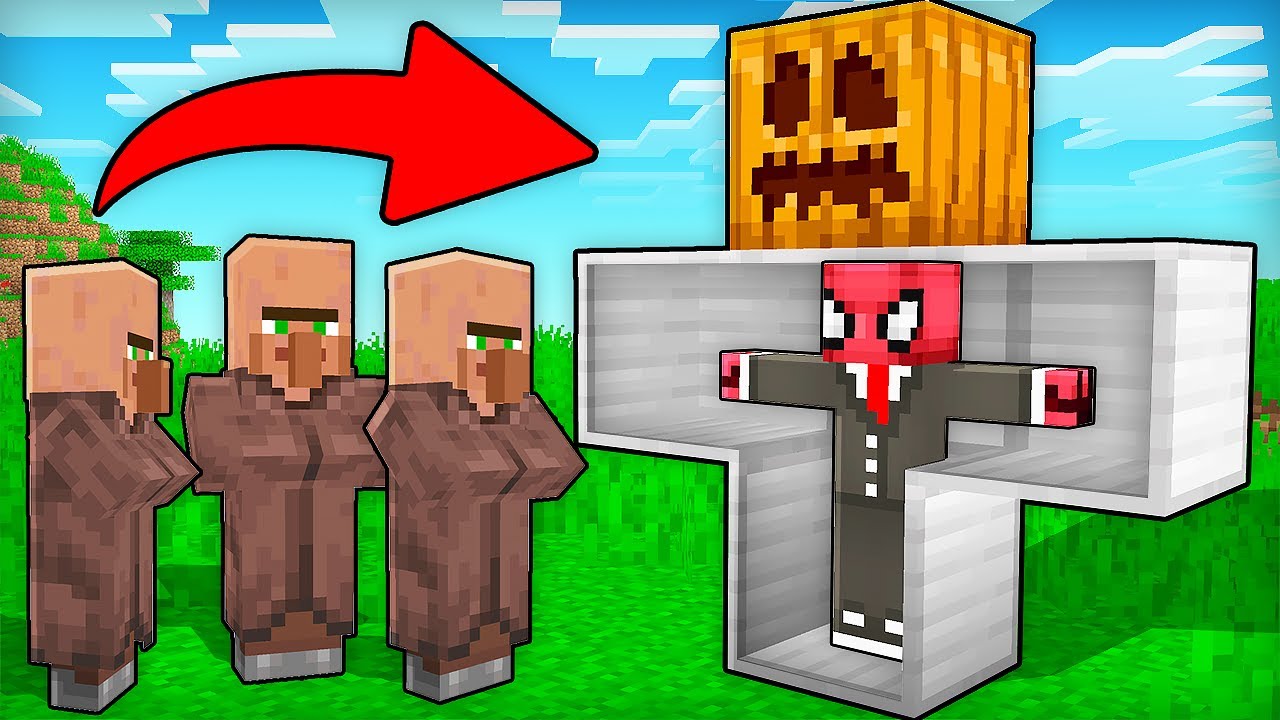 DEMİR GOLEM'E D&Ouml;N&Uuml;Ş&Uuml;P GİZLİCE K&Ouml;YE SIZDIM - Minecraft