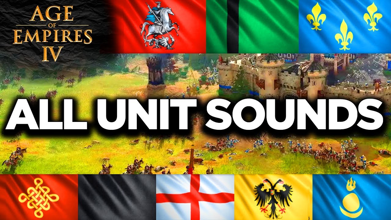 Age Of Empires 4 - All Unit Sounds