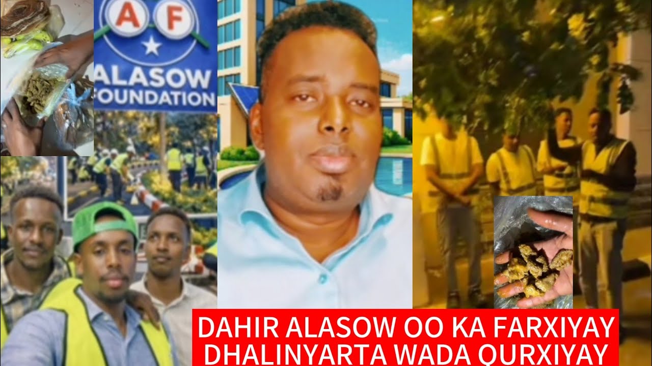 DAHIR ALASOW OO KA FARXIYAY DHALINYATA WADADA QURXIYAY