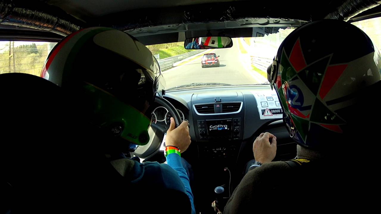 Suzuki Swift Sport Battle under 9 minutes BTG @ Nurburgring