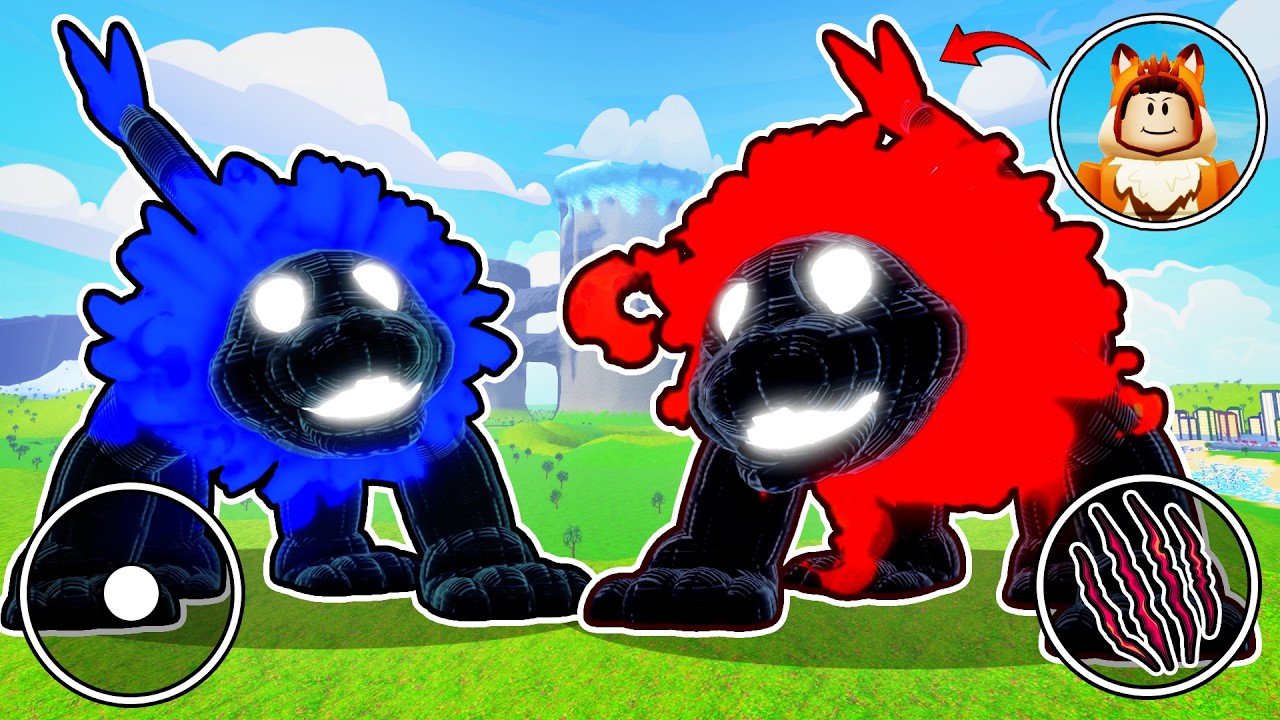 А ЧТО, ЕСЛИ Я СТАНУ CARTOON LION В ROBLOX