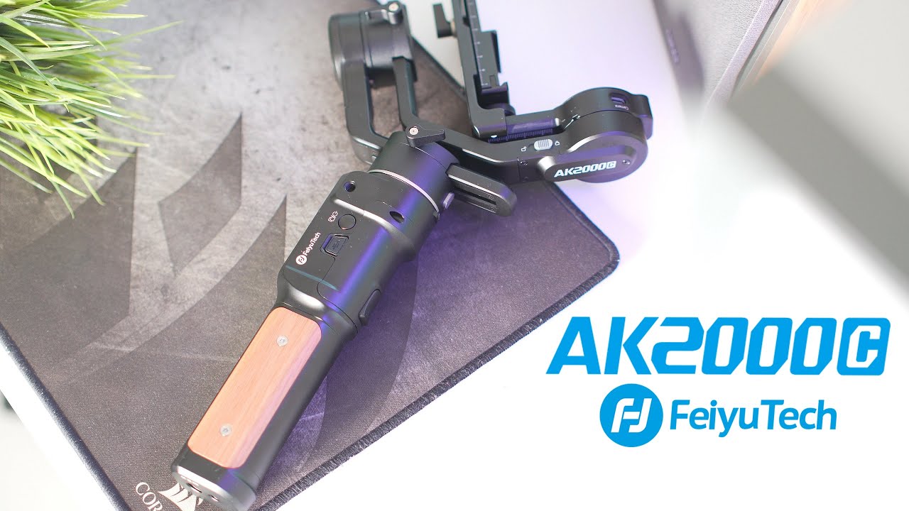 FeiyuTech AK2000C 🕹 Gimbal do kamery, telefonu i kamer sportowych / Recenzja 4K