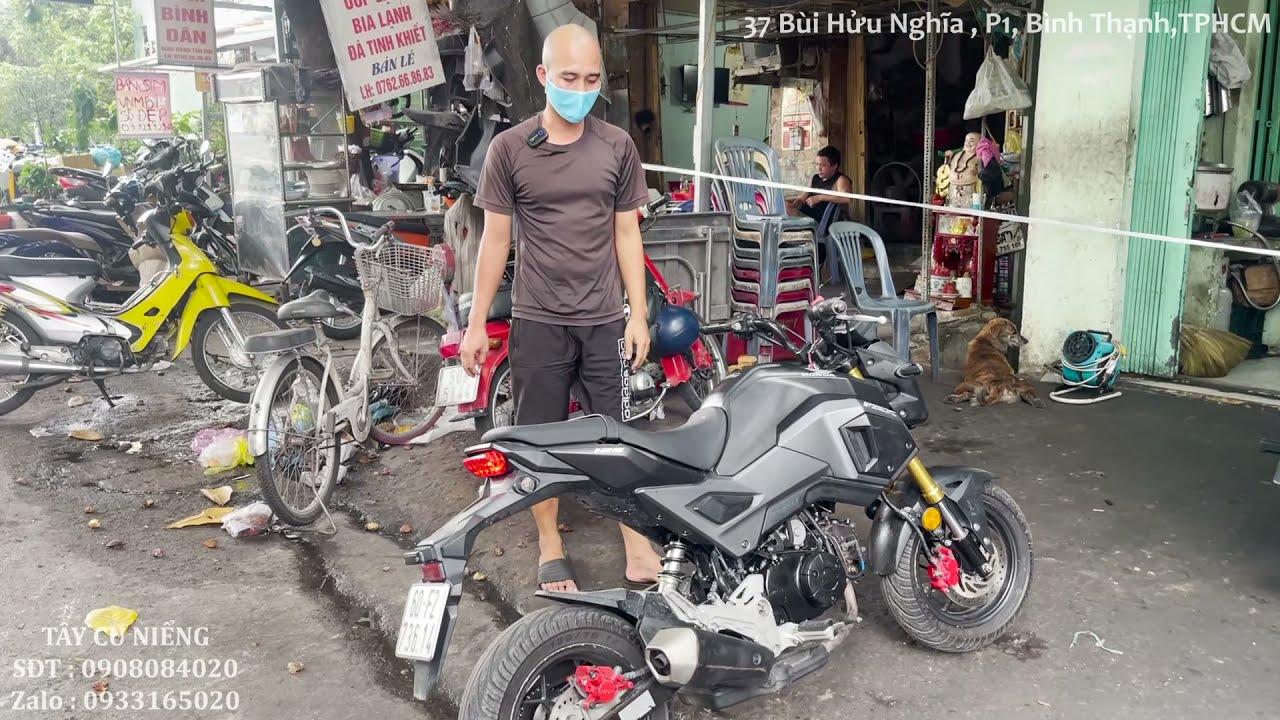 Lên MSX 125, chạy nhẹ nhàng tròn trịa cho A trai búng là bay l Tây Cu Kiểng.