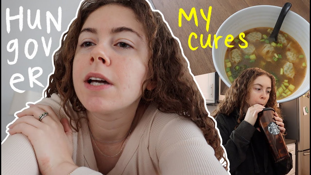 spend a *hungover* day with me 🤧 + my favorite hangover cures