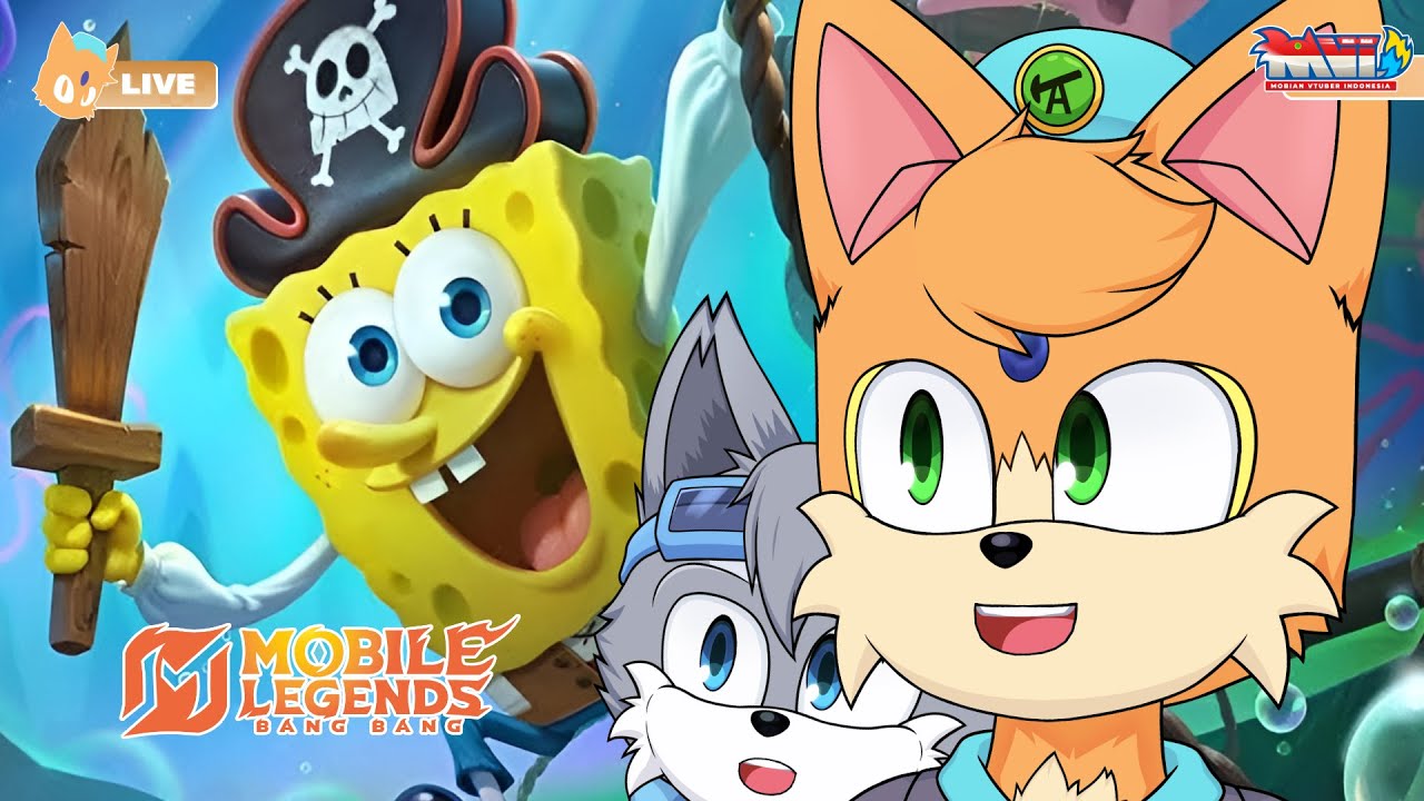 [ VERTICAL STREAM ] Push Rank Akun Kecil Deh?! - MOBILE LEGENDS [ Mobian Vtuber ID ]